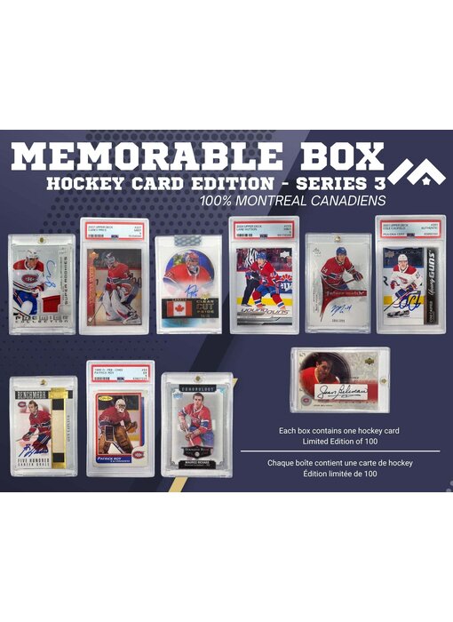 Memorable Box Hockey Card Edition - Series 3
