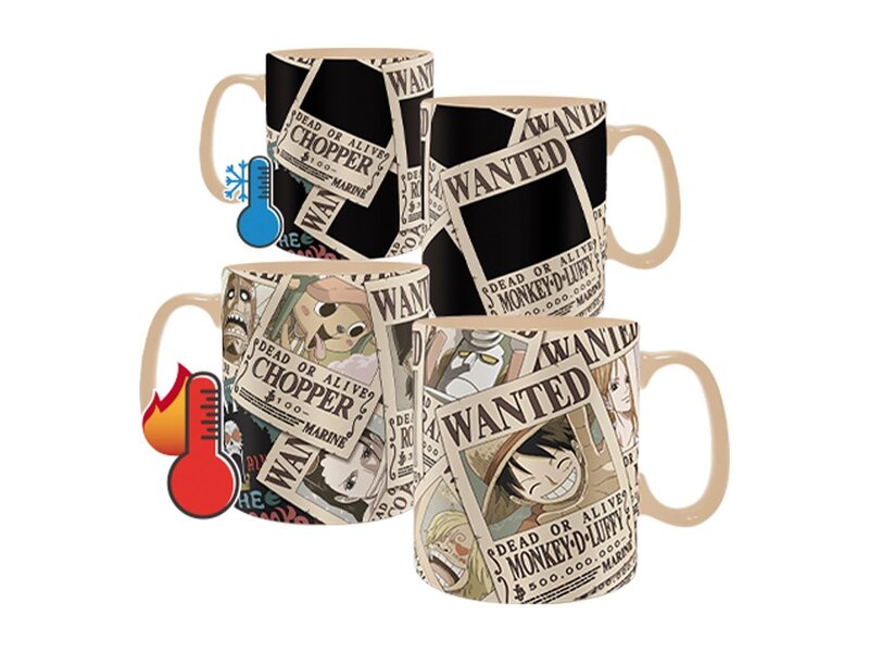 One Piece Heat Change Multimate Guard Wanted & Coaster Set