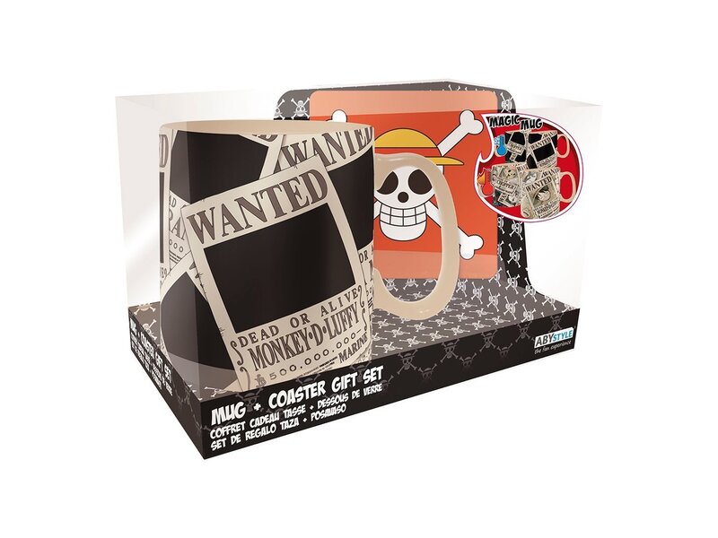 One Piece Heat Change Multimate Guard Wanted & Coaster Set