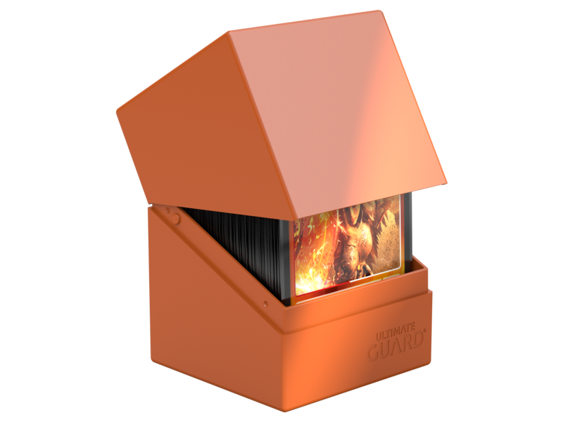 Ultimate Guard Deck Case Boulder 100+ Solid Orange