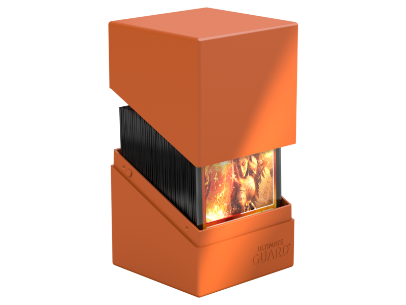 Ultimate Guard Deck Case Boulder 100+ Solid Orange