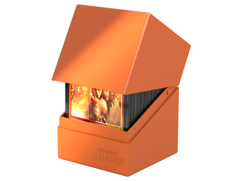 Ultimate Guard Deck Case Boulder 100+ Solid Orange