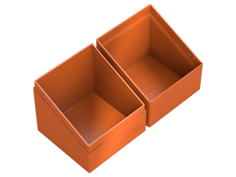 Ultimate Guard Deck Case Boulder 100+ Solid Orange