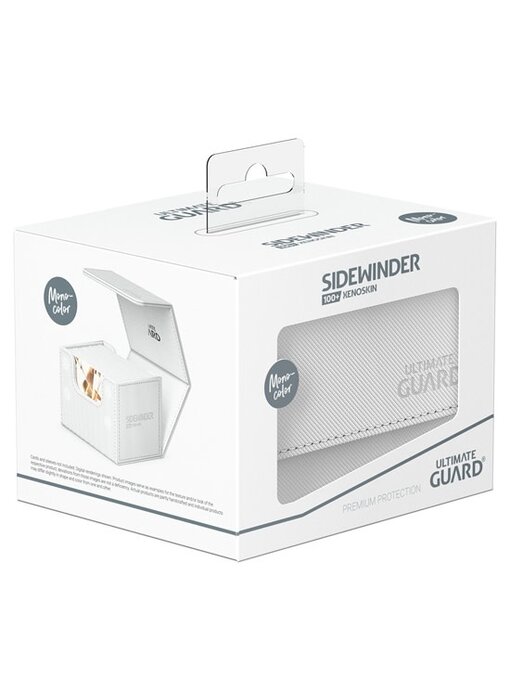 Ultimate Guard Deck Case Sidewinder 100+ Monocolor White
