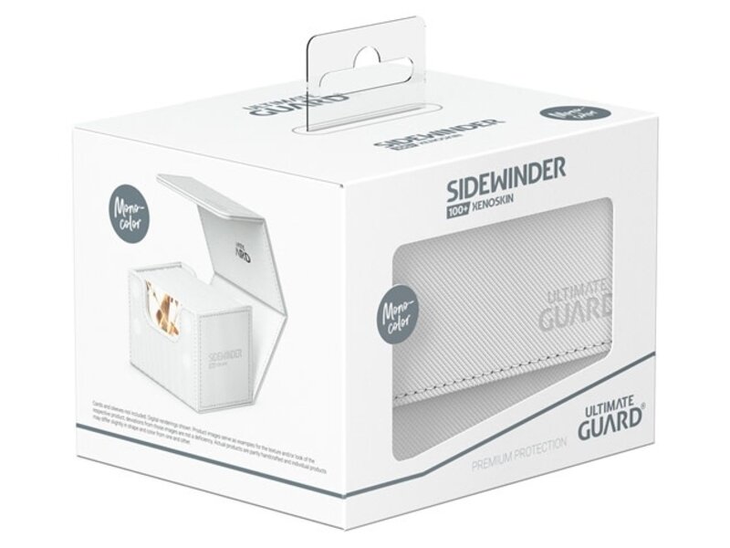 Ultimate Guard Deck Case Sidewinder 100+ Monocolor White