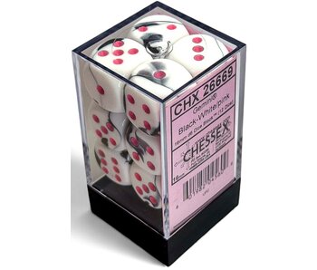 Gemini 12d6 Black-white/pink 16mm