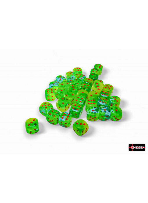 Gemini 36d6 Plasma Green-teal/orange Luminary 12mm