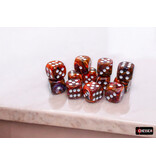 Chessex Festive 12d6 Symphony/white 16mm