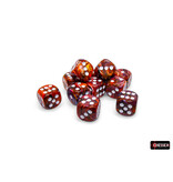 Chessex Festive 12d6 Symphony/white 16mm