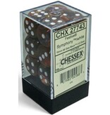Chessex Festive 12d6 Symphony/white 16mm