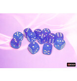 Chessex Nebula 12d6 Aura/white Luminary 16mm
