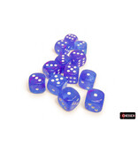 Chessex Nebula 12d6 Aura/white Luminary 16mm