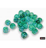 Chessex Borealis 36d6 Kelp/light Green Luminary 12mm