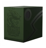 Dragon Shield Deck Double Shell Forest Green/Black