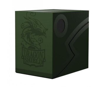 Dragon Shield Deck Double Shell Forest Green/Black