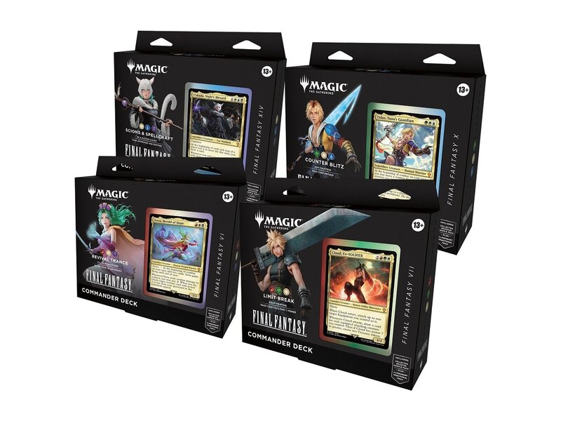 Magic The Gathering MTG Final Fantasy Commander Bundle (EN)