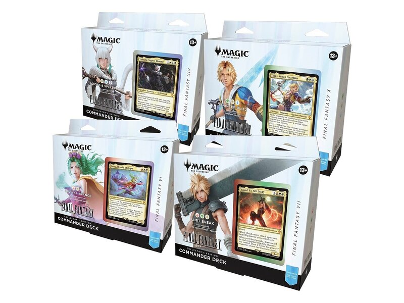 Magic The Gathering MTG Final Fantasy Commander Collector Bundle (EN)