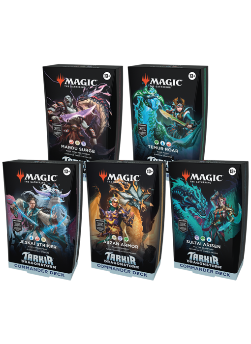 MTG Tarkir Dragonstorm Commander Deck Bundle (EN)