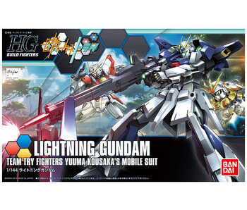 Bandai #20 Lightning Gundam 'Gundam Build Fighters Try', Bandai HGBF 1/144