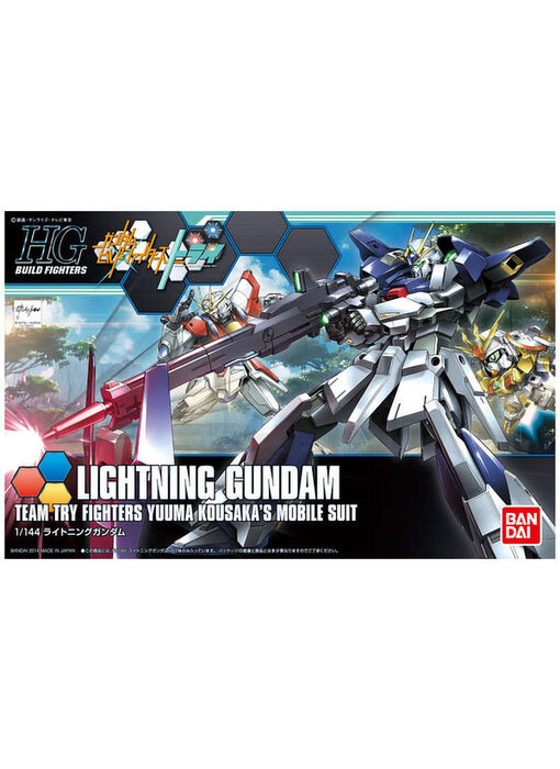Bandai #20 Lightning Gundam 'Gundam Build Fighters Try', Bandai HGBF 1/144