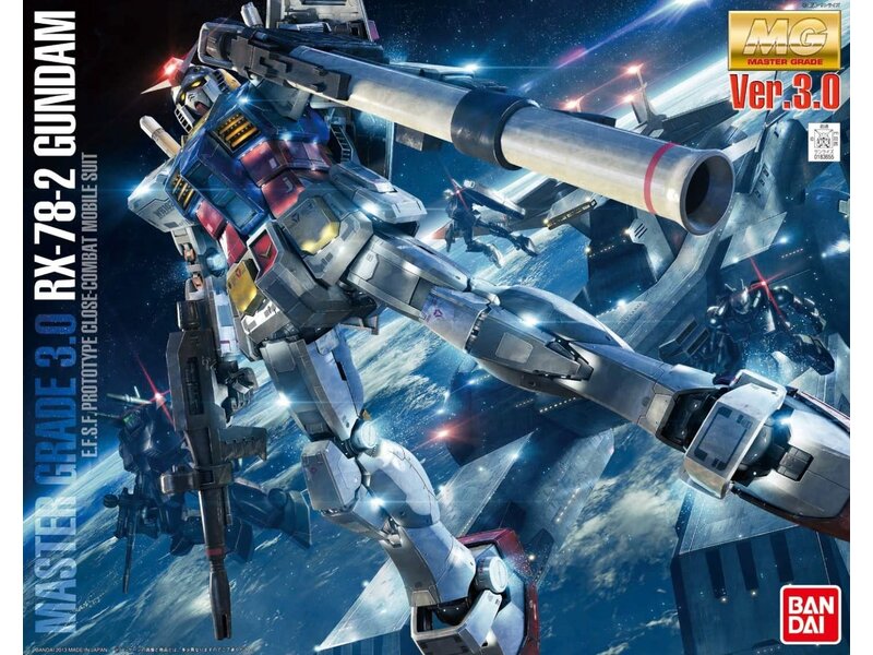 Bandai Bandai MG 1/100 RX-78-2 Gundam (Ver. 3.0) 'Mobile Suit Gundam'