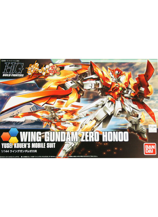 Bandai HGBF #33 1/144 Wing Gundam Zero Honoo 'Gundam Build Fighters Try'