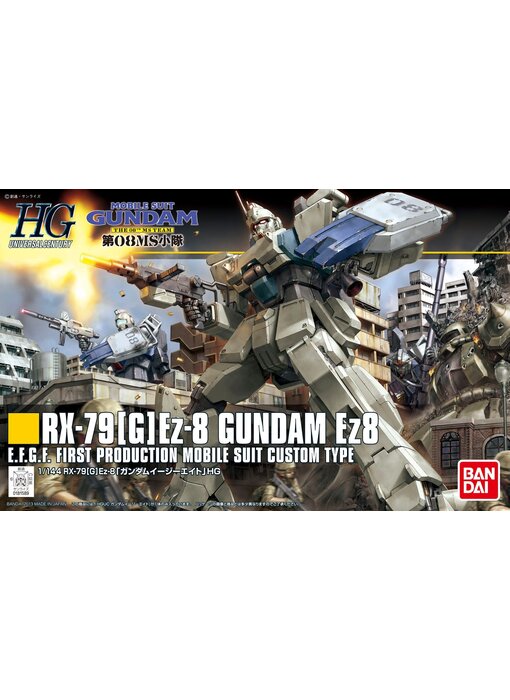 Bandai HGUC #155 1/144 RX-79(G)Ez-8 Gundam Ez8 "Gundam The 08th MS Team"