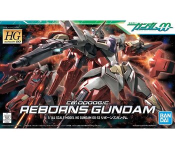 Bandai HG00 #53 1/144 CB-0000G/C Reborns Gundam