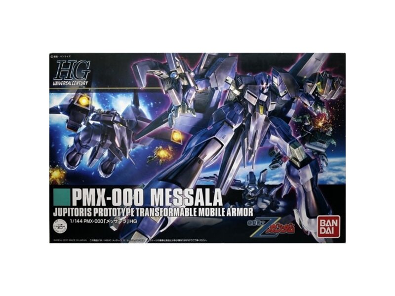 Bandai Bandai HGUC #157 1/144 PMX-000 Messala "Mobile Suit Zeta Gundam"