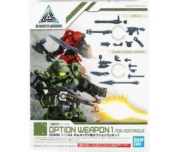 Bandai 30MM 1/144 Option Weapon 1 For Portanova