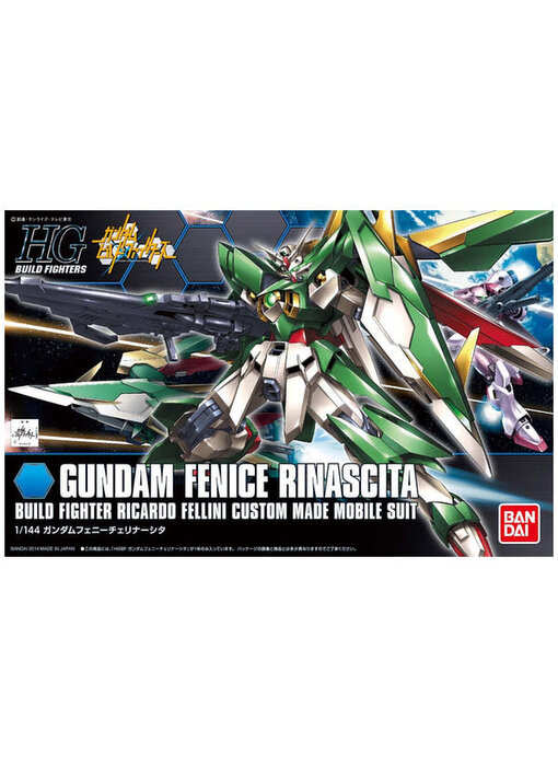 Bandai HGBF 1/144 #17 Wing Gundam Fenice Rinascita "Gundam Build Fighters"