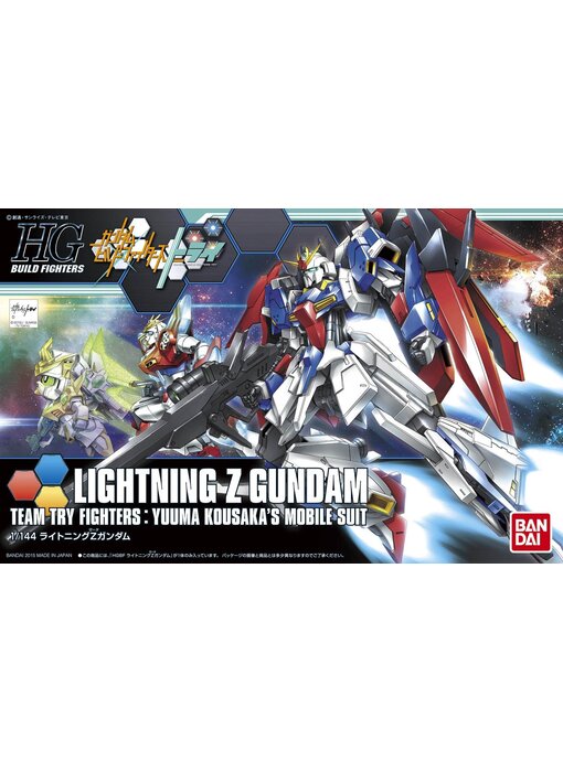 Bandai HGBF #40 1/144 Lightning Z Gundam "Gundam Build Fighters Try"