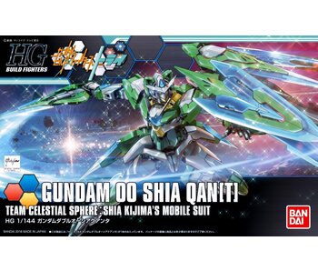 Bandai HGBF #49 1/144 Gundam 00 Shia QAN[T] "Gundam Build Fighters Try"