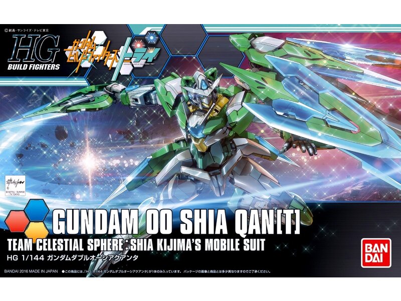 Bandai Bandai HGBF #49 1/144 Gundam 00 Shia QAN[T] "Gundam Build Fighters Try"