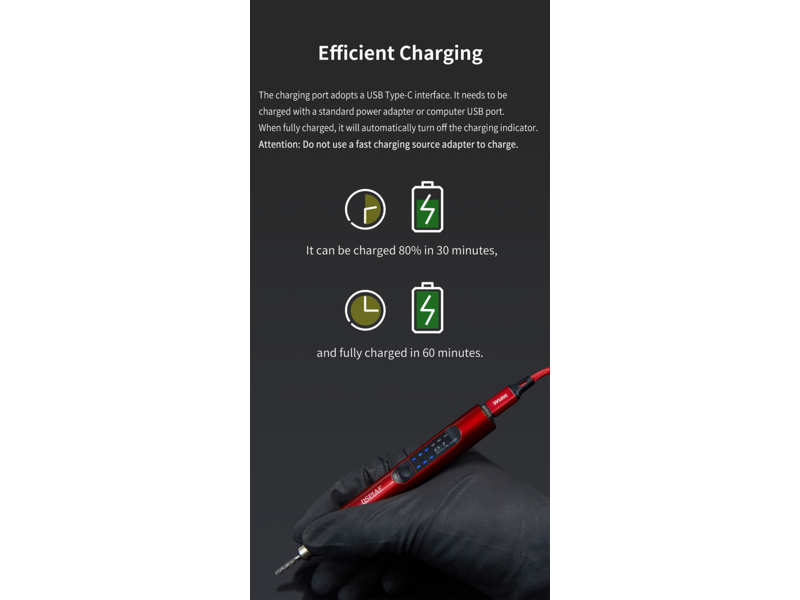 Dspiae DSPIAE Portable Electric Sanding Pen