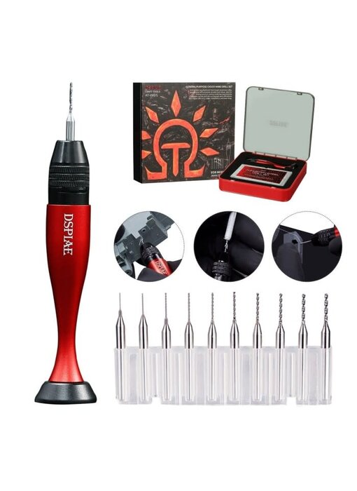 DSPIAE General Purpose Chuck Hand Drill Set