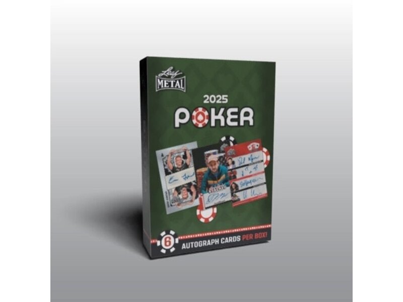 Leaf Metal Poker 2025 Hobby Box