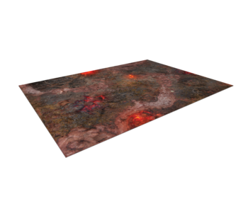 Terrain Crate - Battle Mat Hellscape 44 Inch X60 Inch