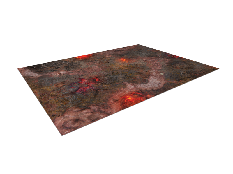 Terrain Crate - Battle Mat Hellscape 44 Inch X60 Inch
