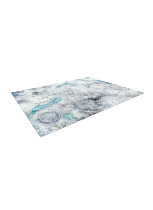 Terrain Crate - Battle Mat Snowfield 44 Inch X60 Inch