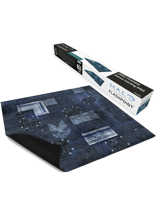 Halo Flashpoint Unsc Firebase Deluxe Gaming Mat