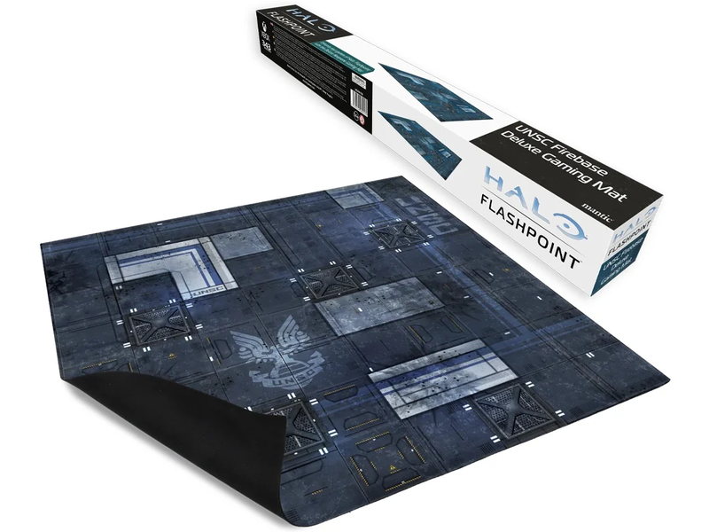 Halo Flashpoint Unsc Firebase Deluxe Gaming Mat