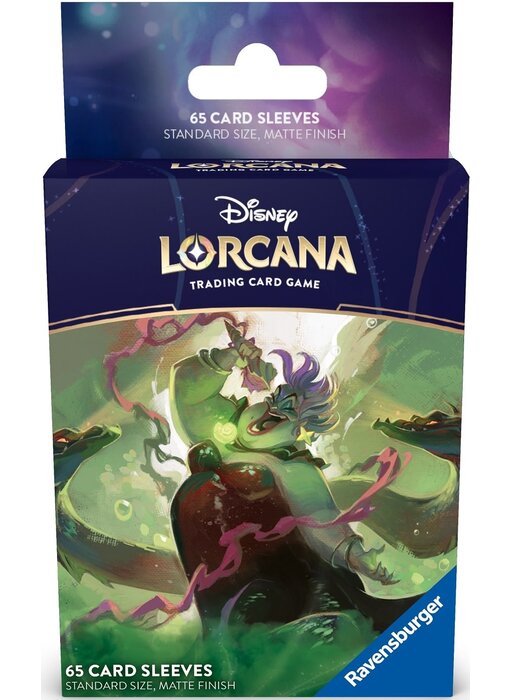 Disney Lorcana Archazia’s Island Sleeves B (Ursula)
