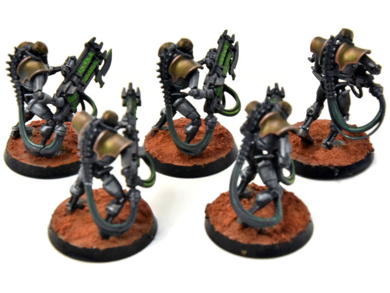 Games Workshop NECRONS 5 Immortals #3 PRO PAINTED Warhammer 40K