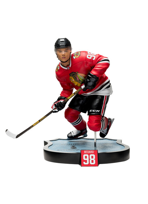 NHL 1 -6th Resin Statue - Connor Bedard (Chicago Blackhawks)