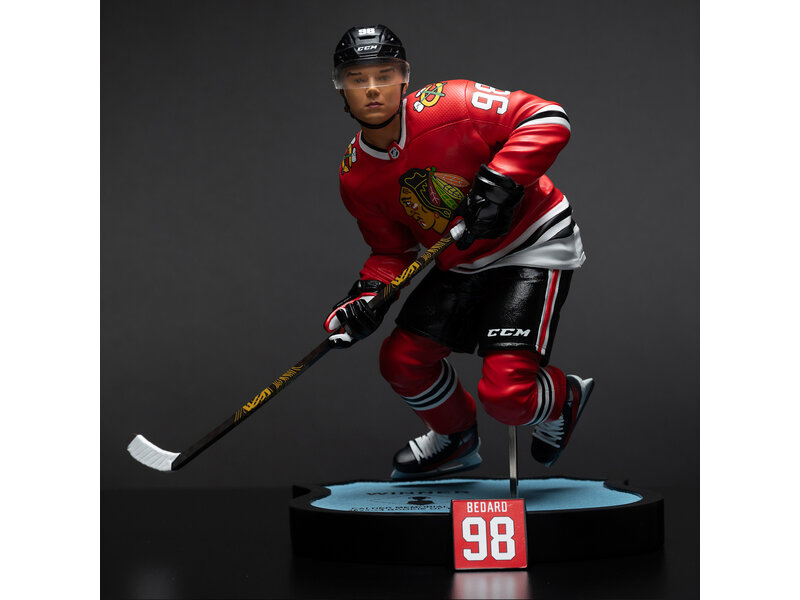 NHL 1 -6th Resin Statue - Connor Bedard (Chicago Blackhawks)