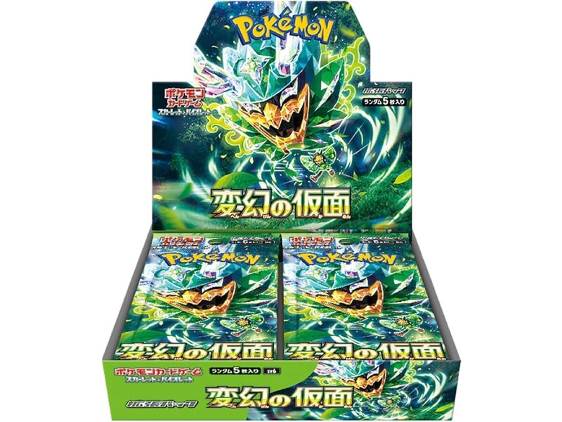 Pokémon Trading cards Pokemon TCG Mask of Change Booster Box SV6 (JP)