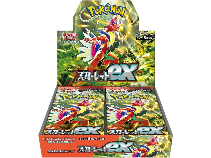Pokémon Trading cards Pokemon TCG Scarlet EX Booster Box SV1S (JP)