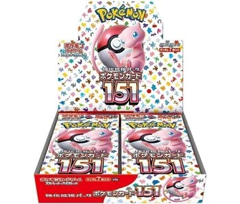 Pokémon TCG 151 Booster Box SV2a (JP)