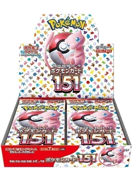 Pokémon TCG 151 Booster Box SV2a (JP)
